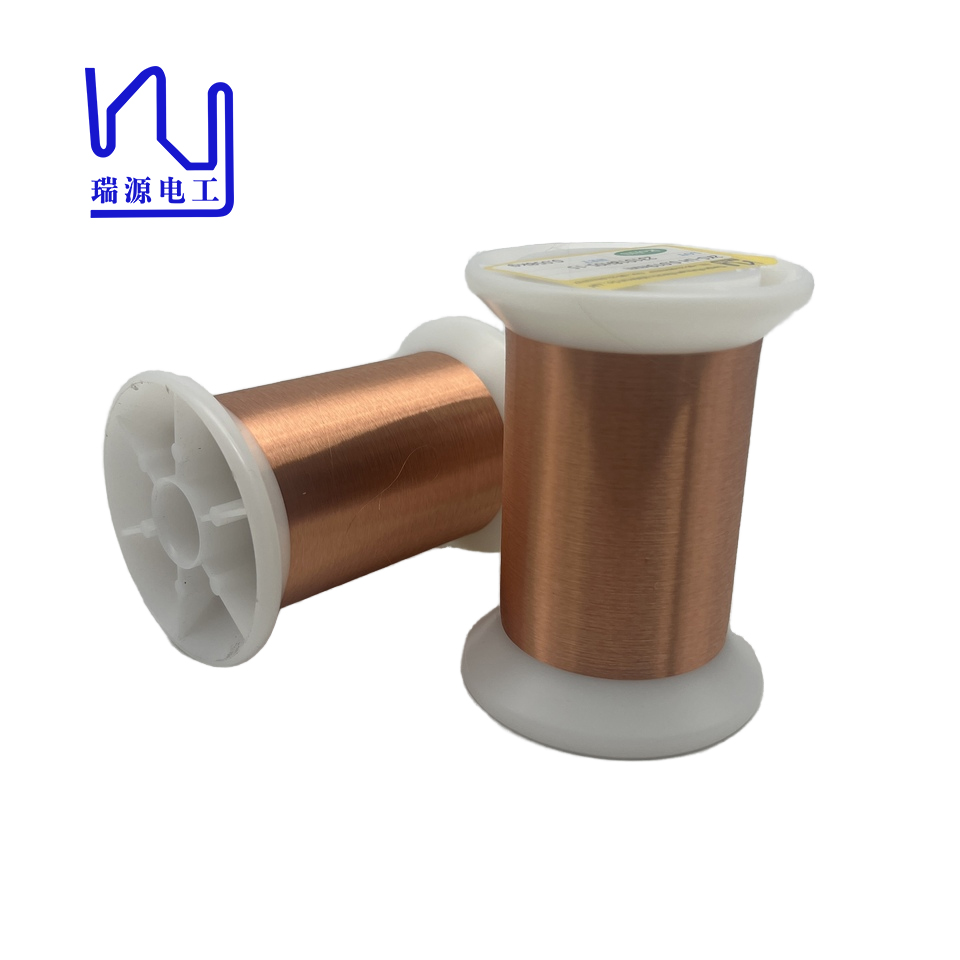 2UEW155 0.019mm Ultra Fine Enameled Copper Wire Enameled Coated Copper Wire