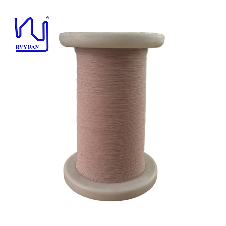 2USTC-F 0.03mmx10 Nylon Served litz wire Silk Covered Litz Wire