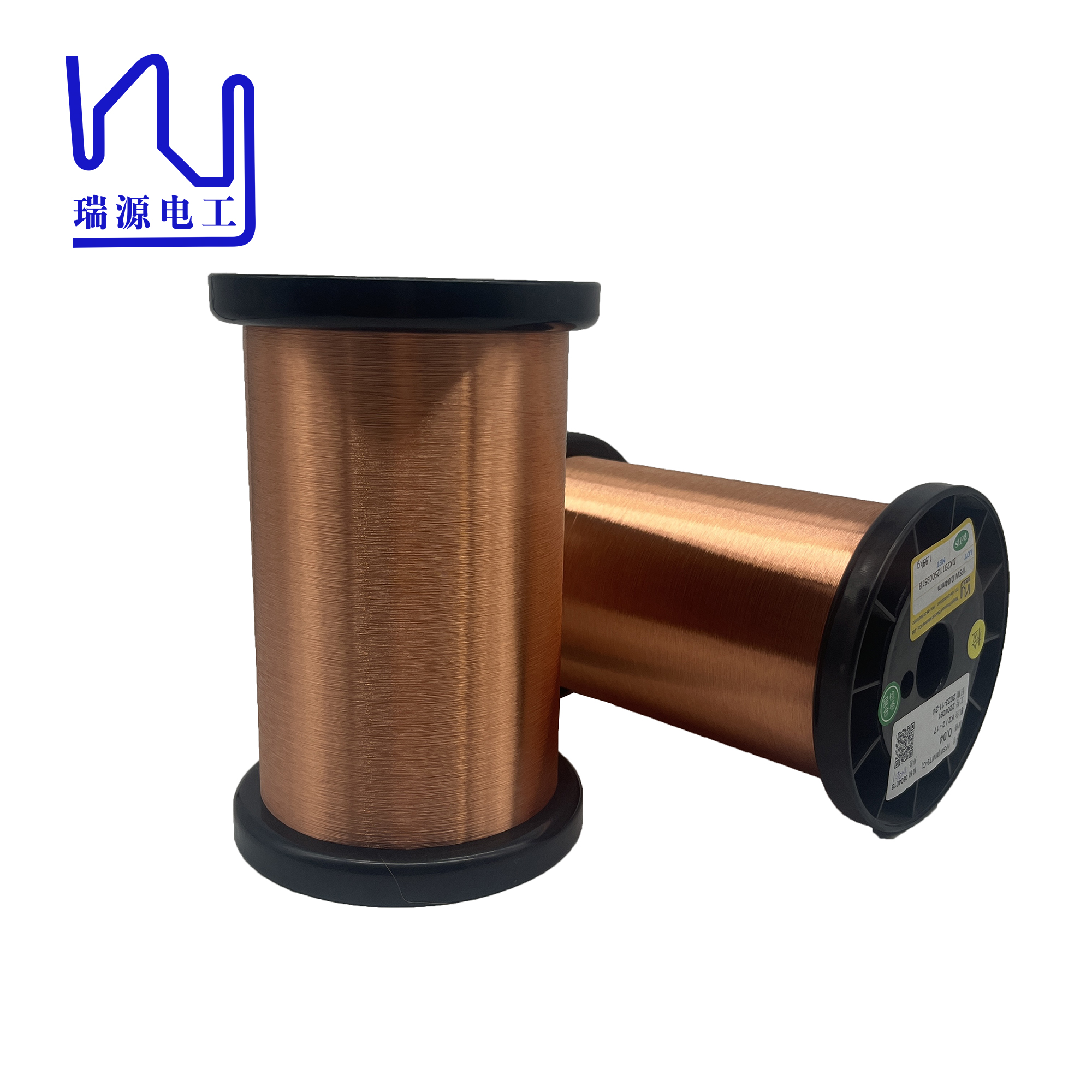 2UEW155 0.075mm copper enameled winding wire for Micro devices