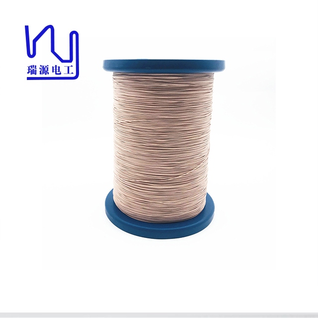 0.04mm*220 2USTC F Class 155℃ nylon Silk Served Copper Litz Wire