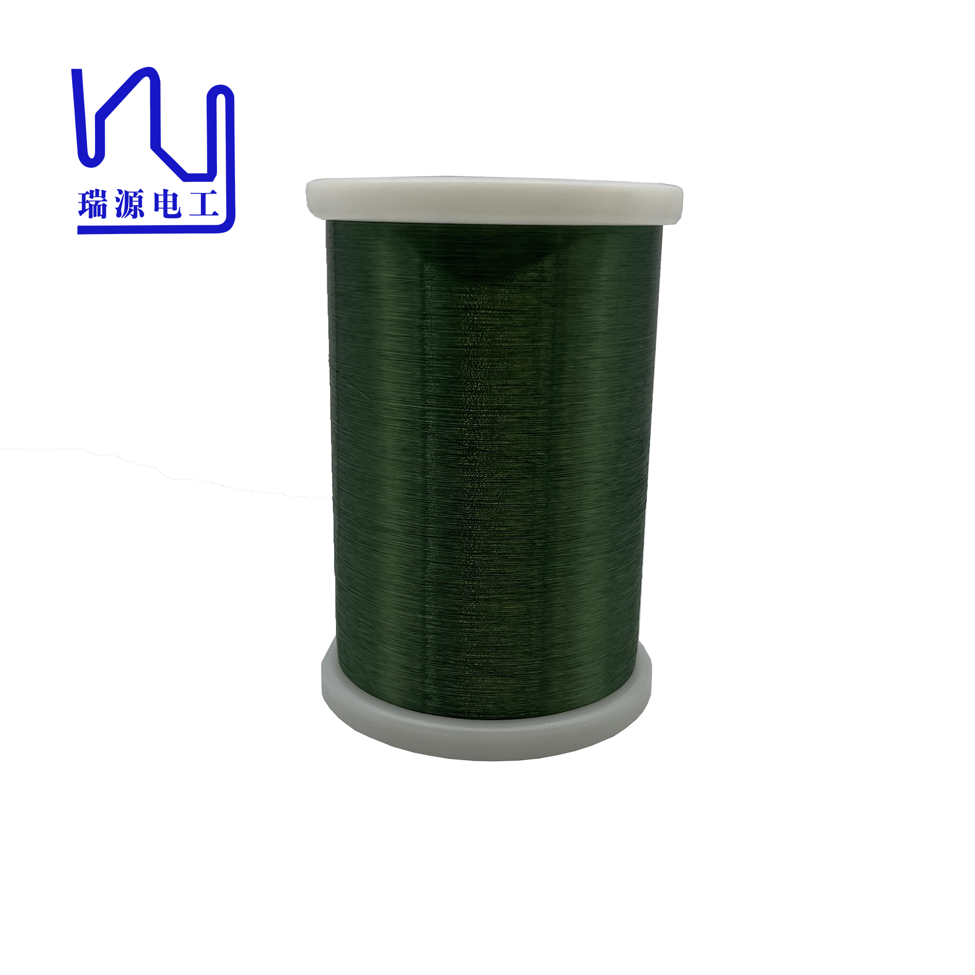 2UEWF/H 0.04mm Green Color Super Thin Magnet Wire Enameled Copper Wire For Motor