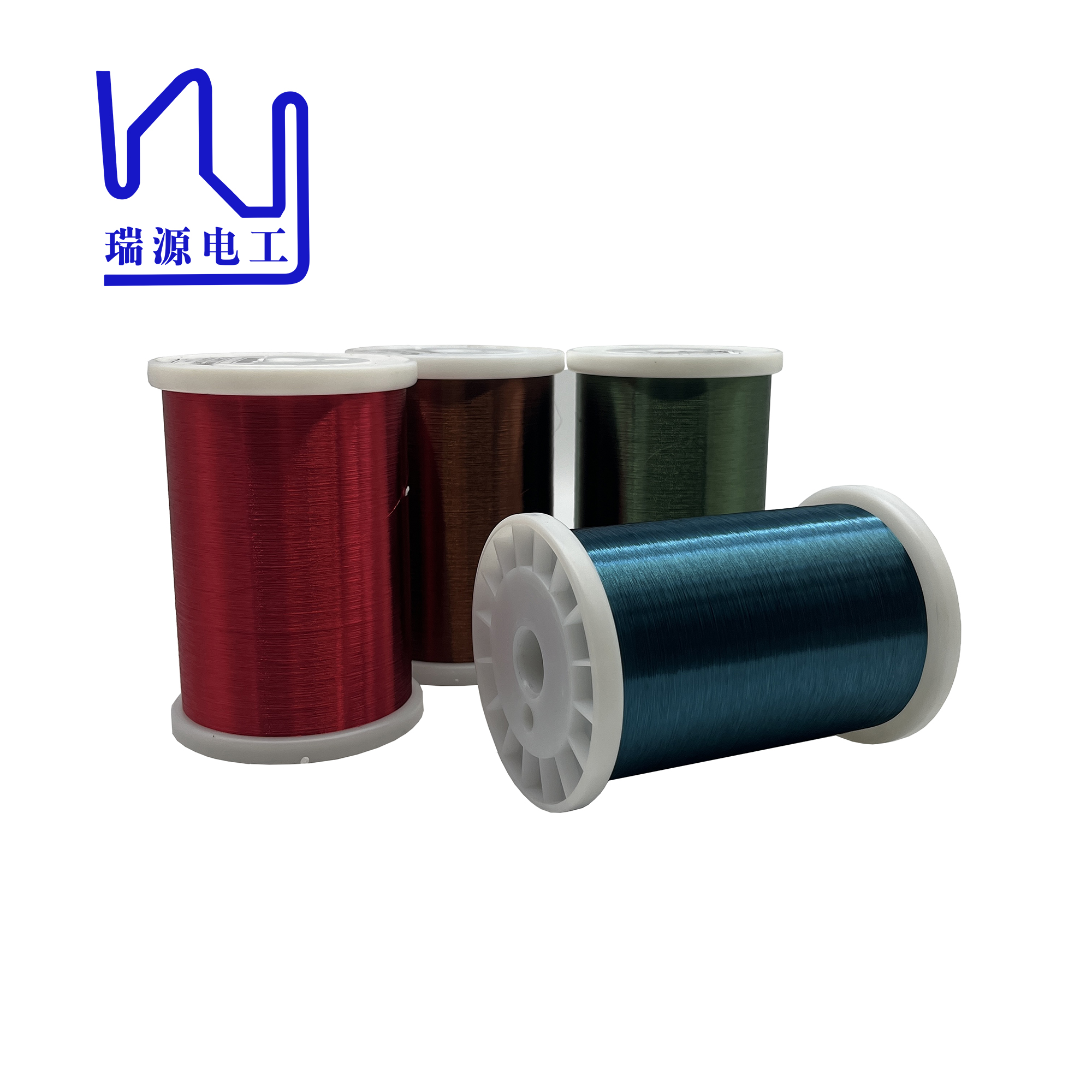 Blue / Green / Red /Brown Color Enameled Copper Wire For Winding Coils