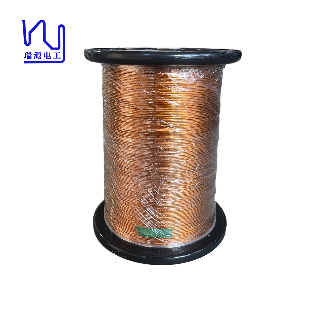 Taped Litz Wire 0.06mmx385 Class 180 PI Taped Copper Stranded Litz Wire
