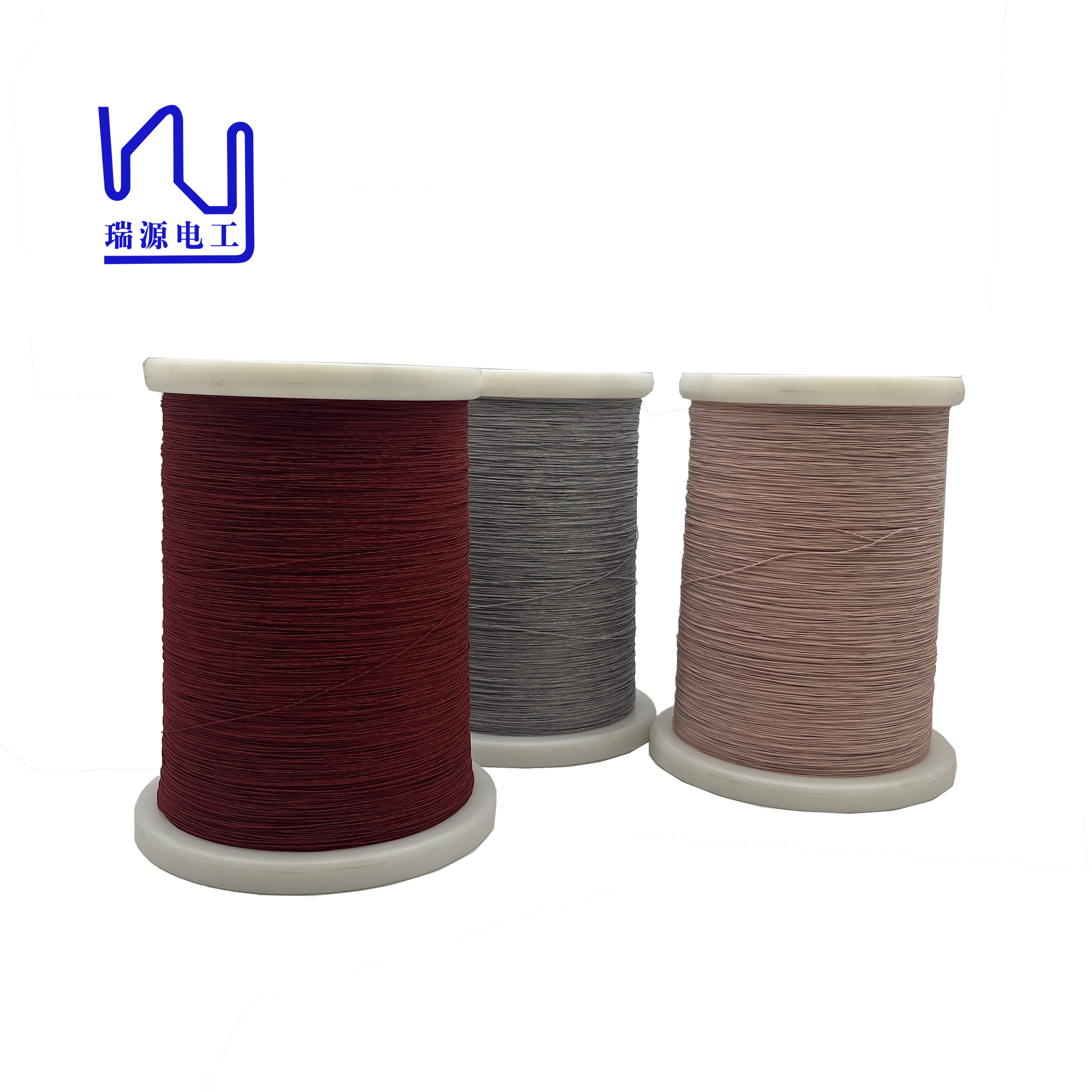 Custom color nylon served copper litz wire 30*0.07mm