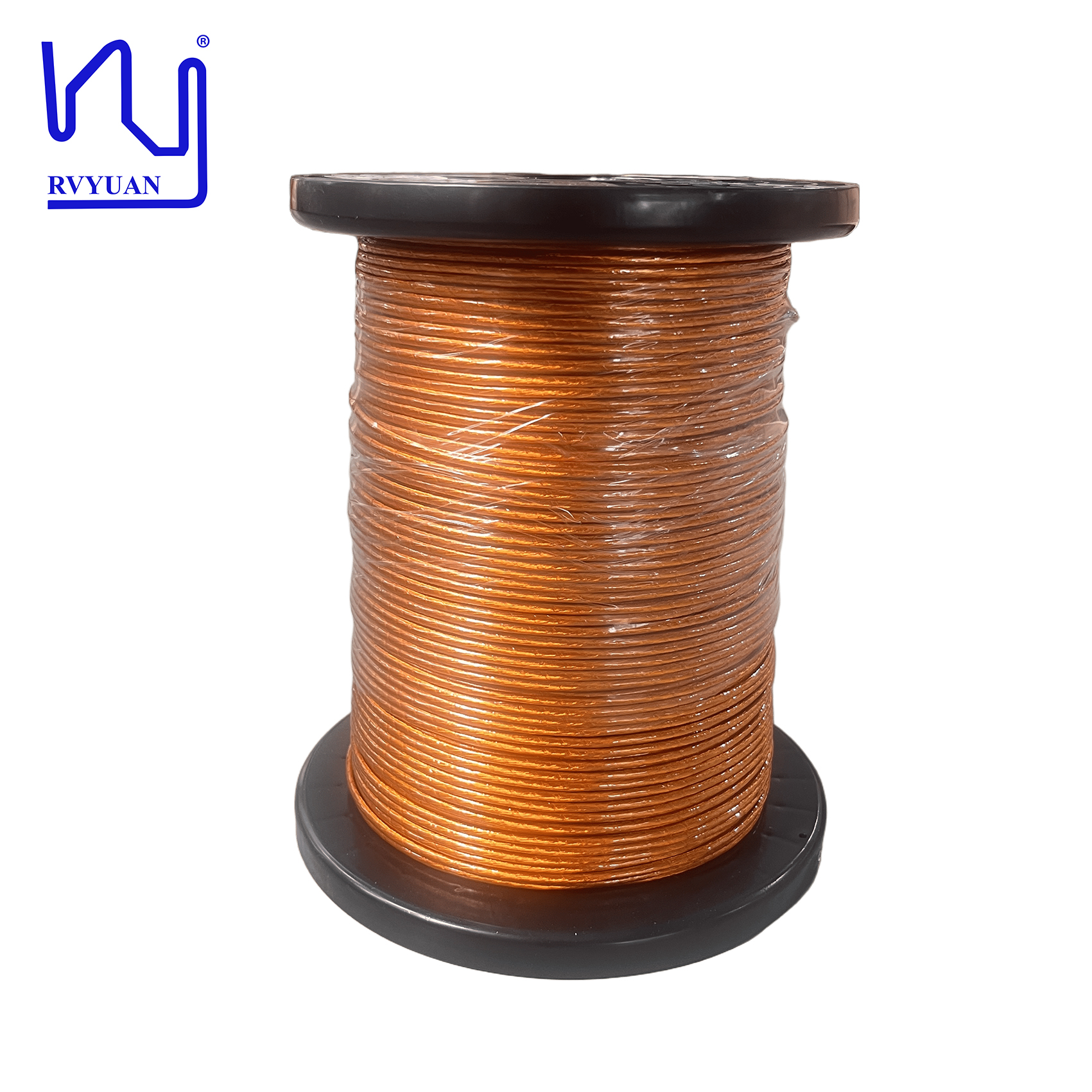 Polyesterimide taped litz wire 3UEW-F 0.07X800 single double serving litz wire for Vehicle