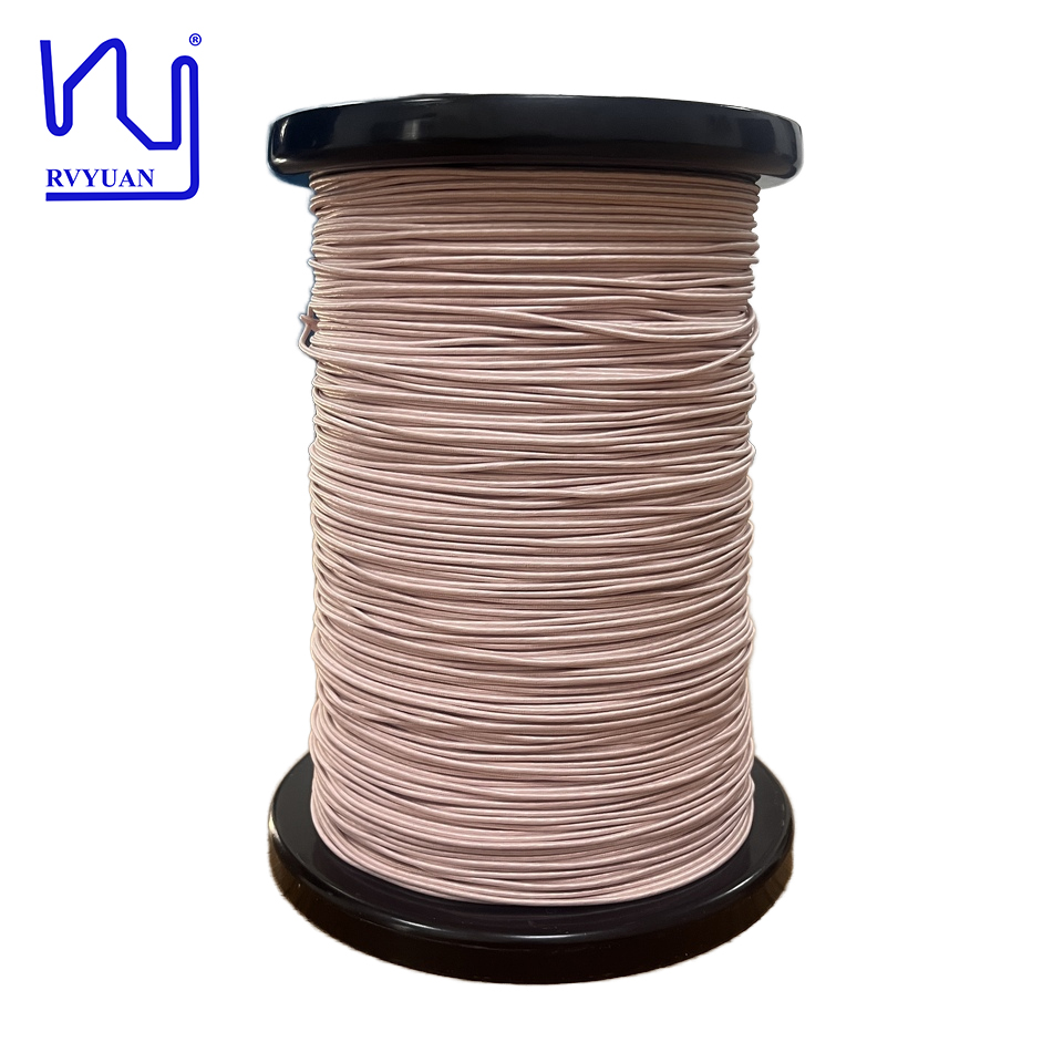 2USTC-F 0.08mmx210 Silk Covered Litz Wire For Wireless Charger Coils