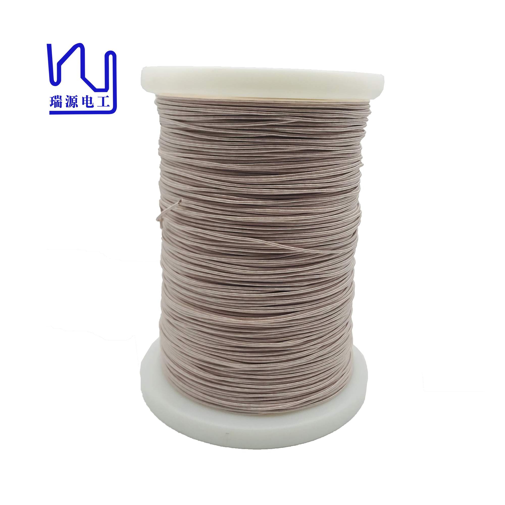 2USTC-F 0.071mmx400 Nylon Serving Litz Wire Copper Stranded Wire For Transformer