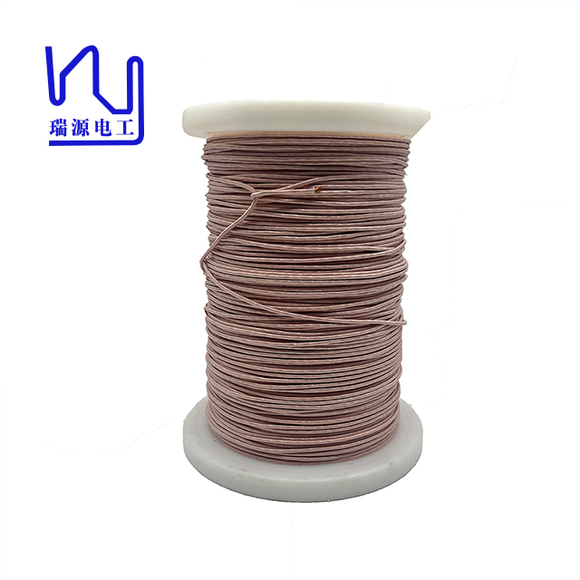 2USTCF 0.08mm*435 Nylon Served Silk Covered Copper Litz Wire