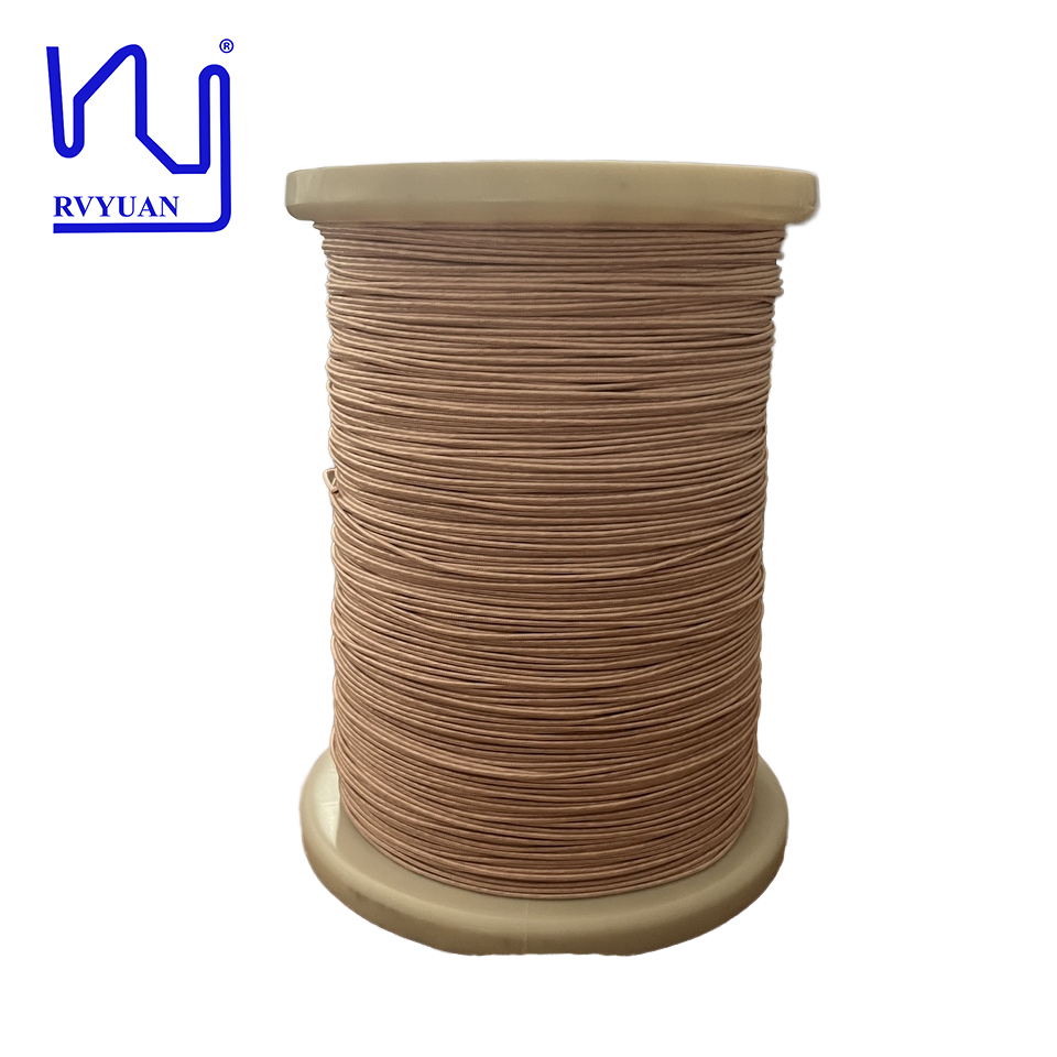 2USTC-H 60 x 0.15mm Copper Stranded Wire Silk Covered Litz Wire