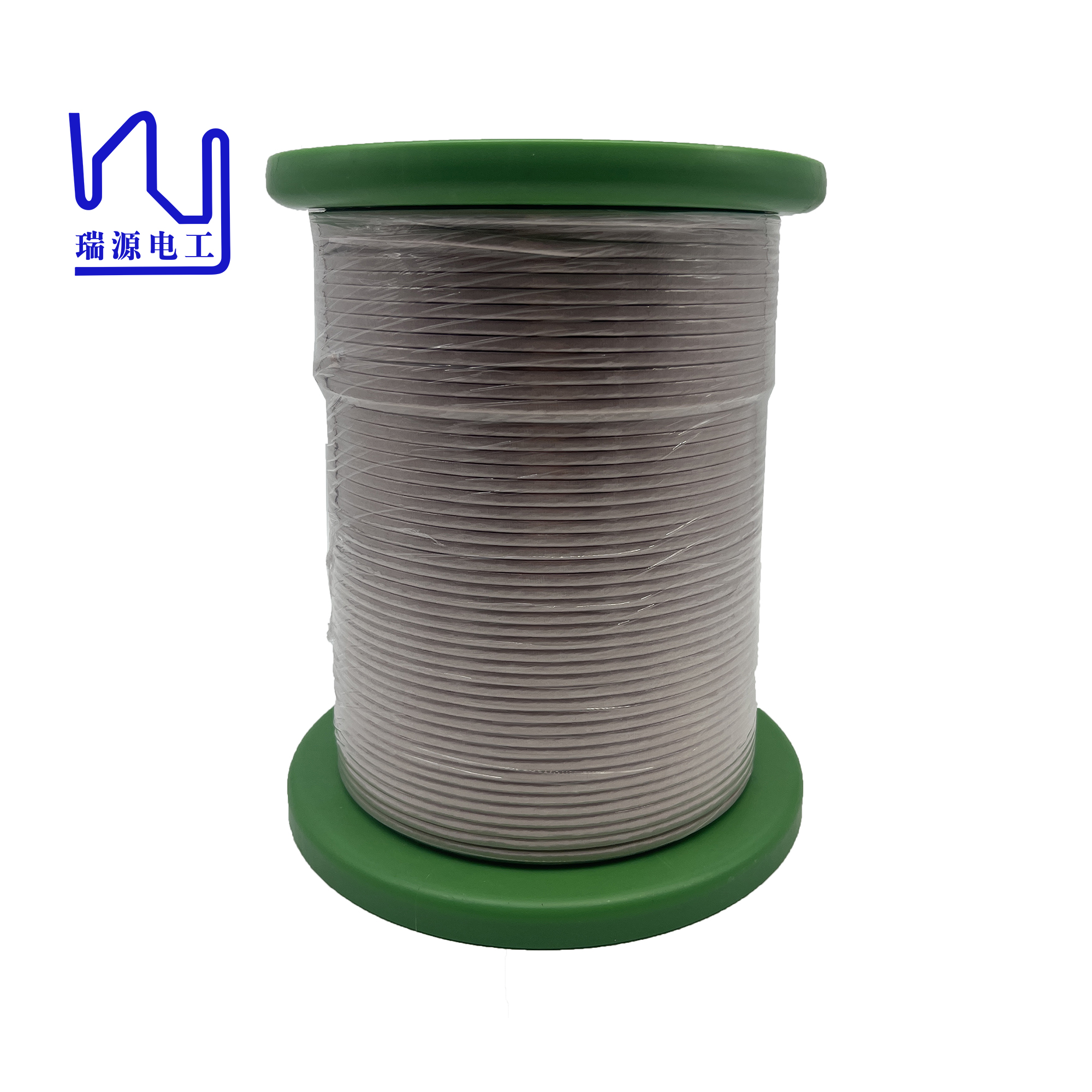 2UDTC-F 0.1mm*460 profiled silk covered litz wire 4mm*2mmflat nylon serving litz wire