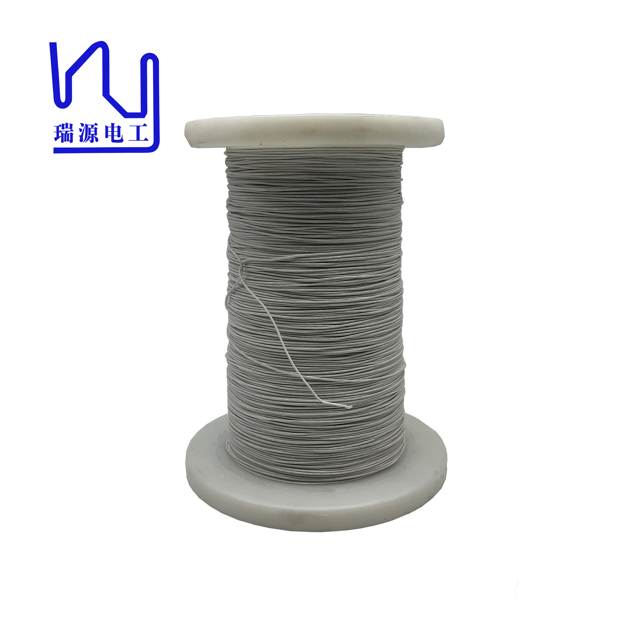 USTC 65/38AWG 99.998% 4N OCC Nylon Served Silver Litz Wire