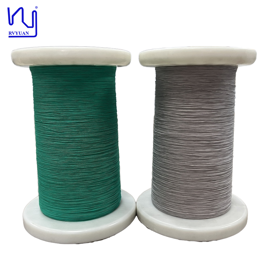 2USTC-F Individual Wire 0.2mm Polyester Serving Enameled Copper Wire