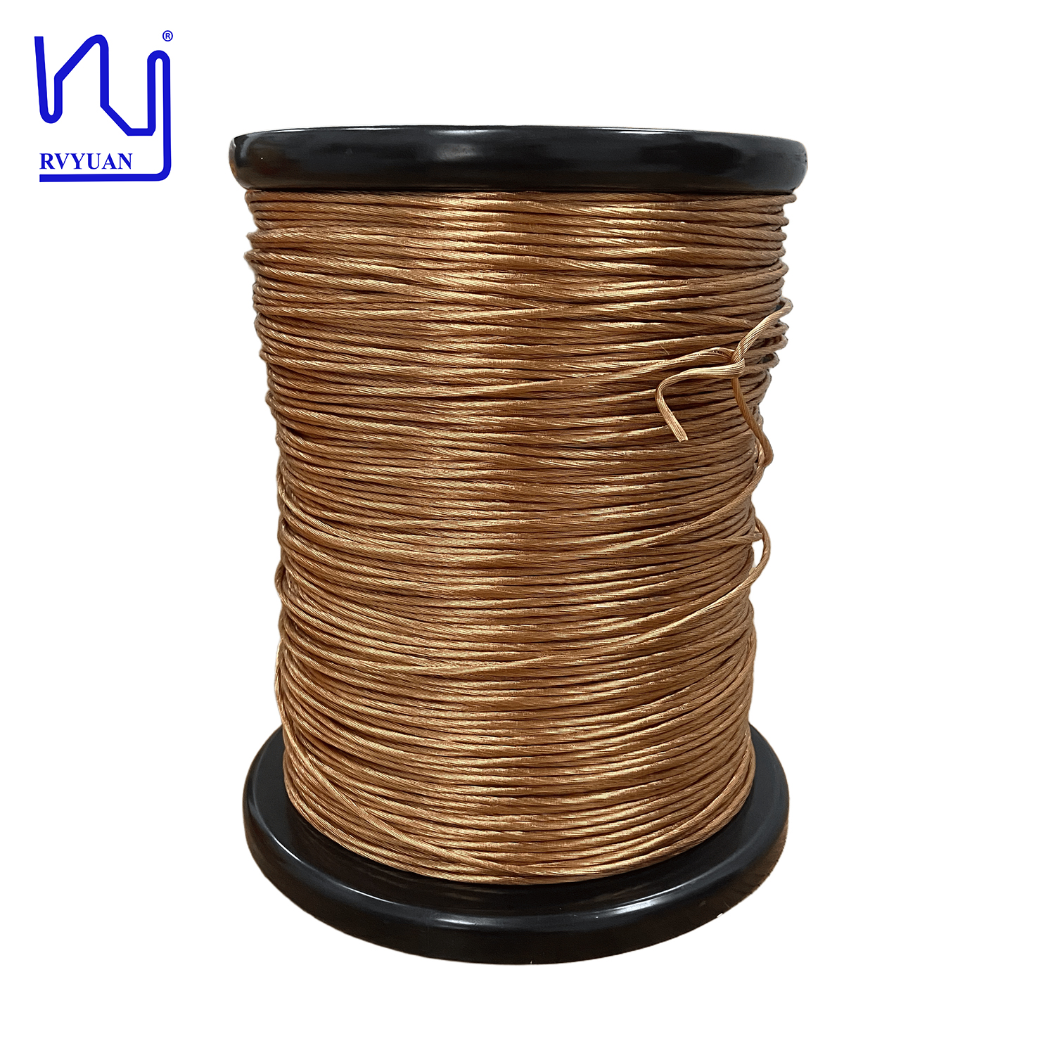 Class 220 0.35mmx37 Self adhesive Copper Litz Wire For Winding