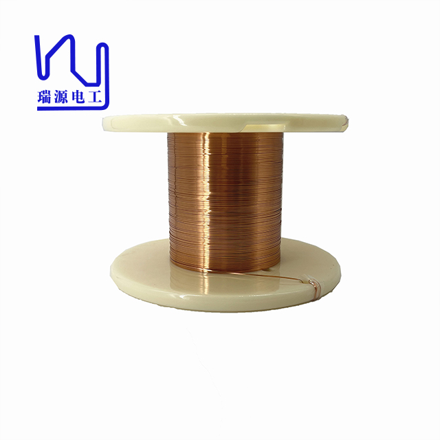 SFT-UEWH 180 1.00mm*0.30mm Solderable Rectangular Enameled Copper Wire For Aerospace Components