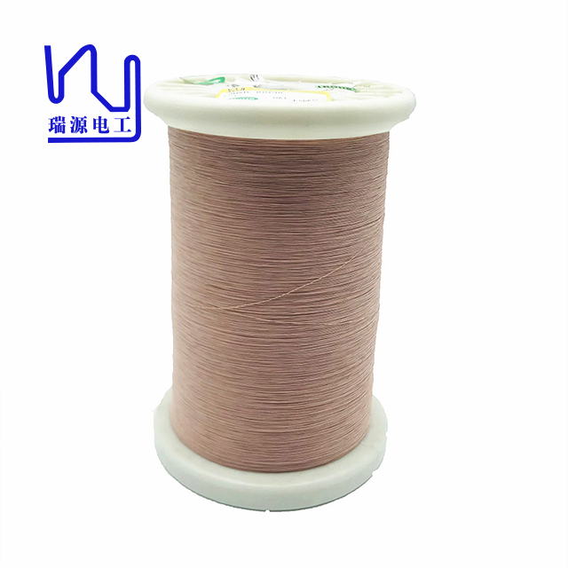 0.03mmx10 Enameled Copper Stranded Wire Silk Covered Litz Wire For Voice coils