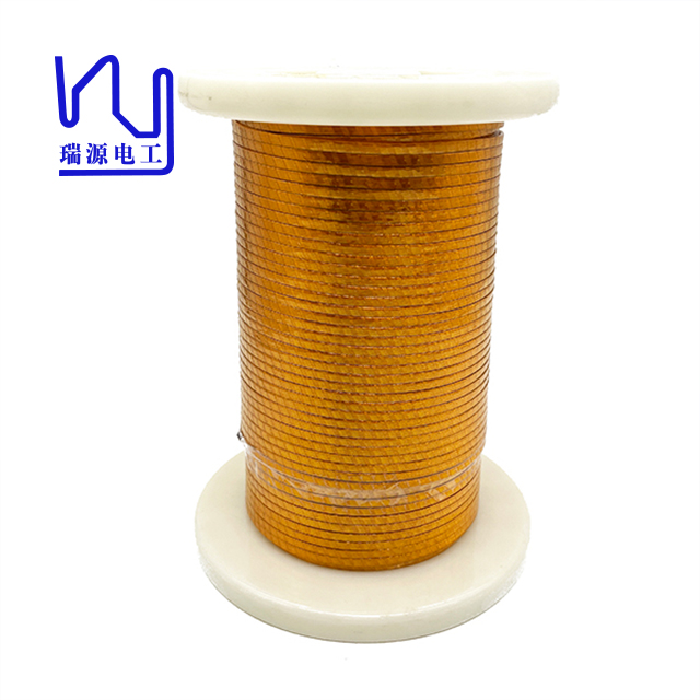 0.1mm*600 PI Insulation Copper Enameled Wire Profiled Litz Wire