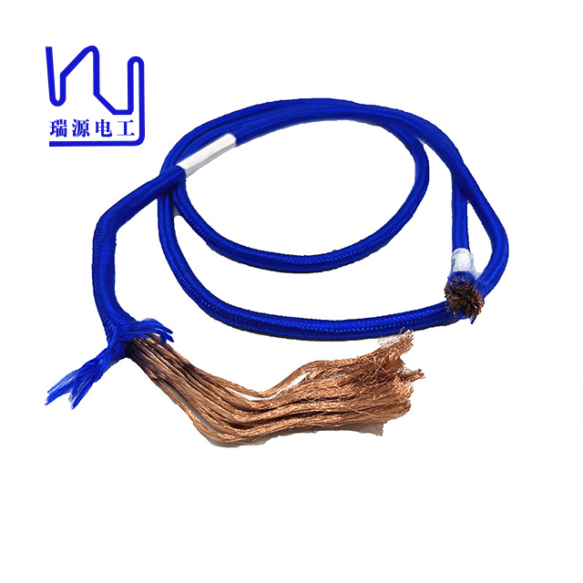 Class F/H 0.05mm-0.2mm Braided Stranded Copper Wire Silk Covered Litz Wire