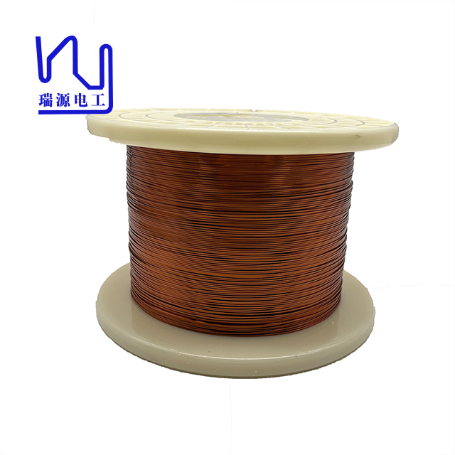 1.0mm*0.60mm AIW 220 Flat Enameled Copper Wire For High-Q Sensor Coil Fabrication