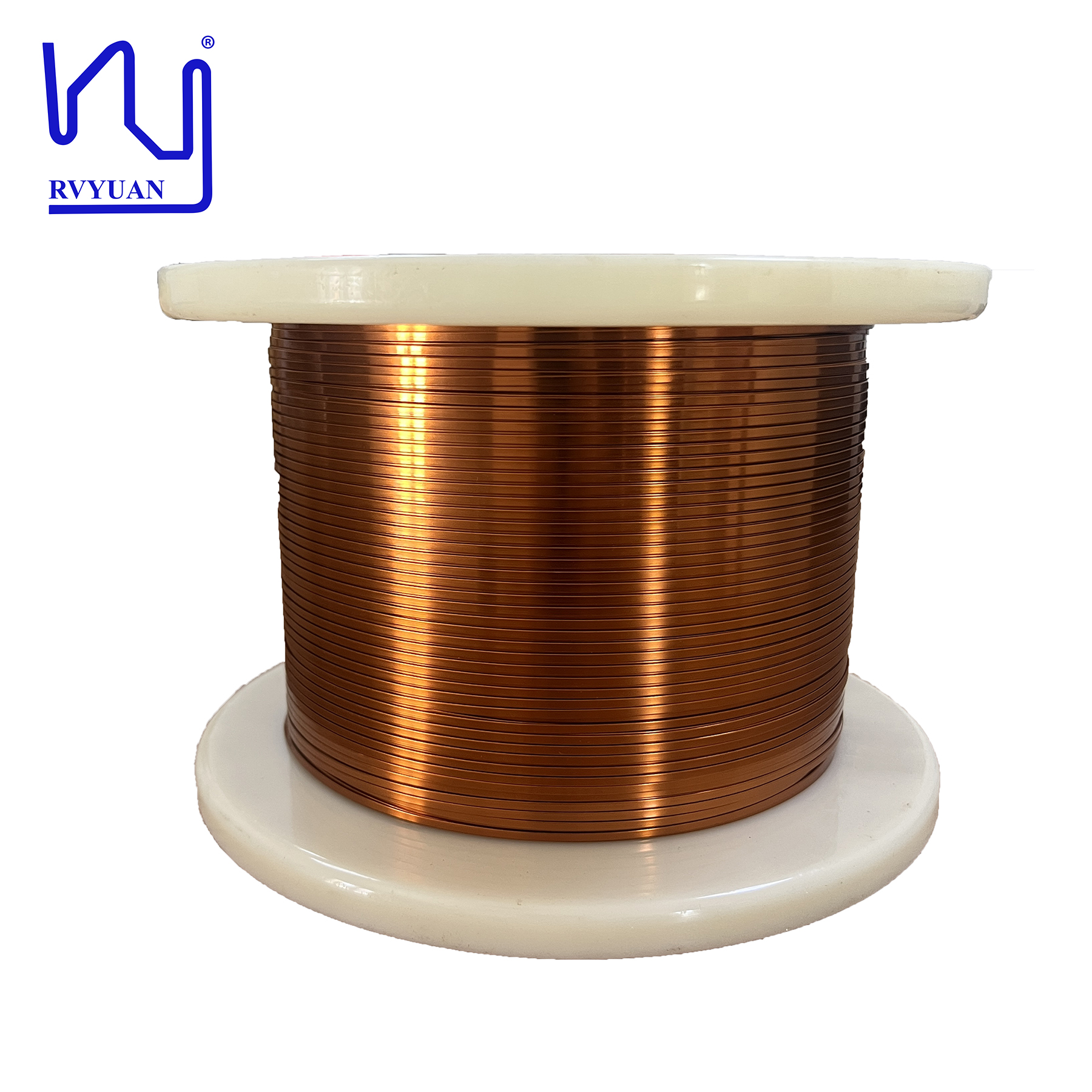 AIW220 0.2mmx5.0mm Super Thin Enameled Flat Copper Wire For Inductor