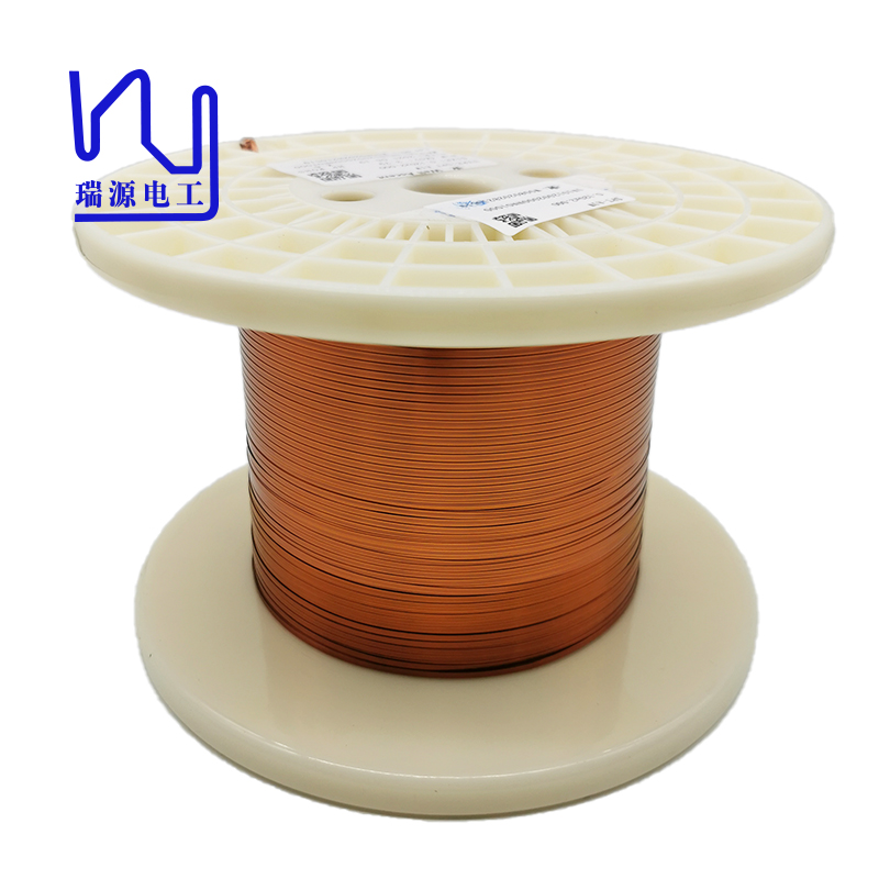 SFT-AIW220 0.12x2.00 High Temperature Rectangular Enameled Copper Wire