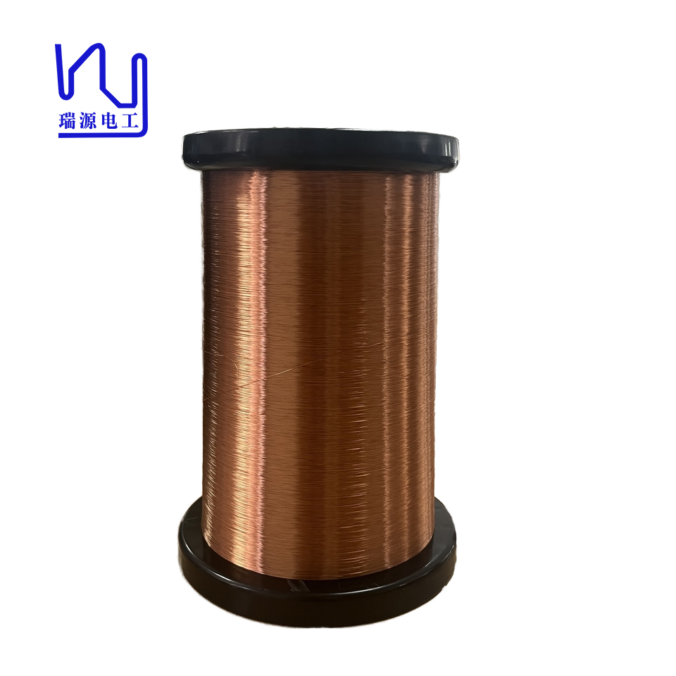 UEW-F 0.09mm Hot wind Self-adhesive Self-bonding Enameled Copper Wire For Coils