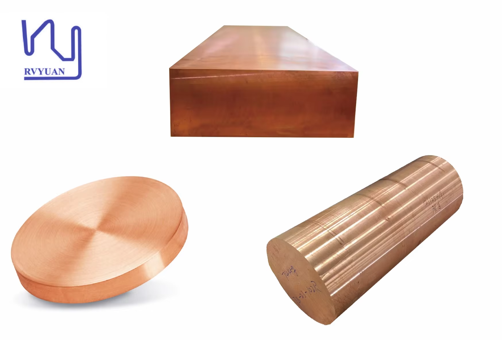 Custom 99.999% Ultra Purity 5N Copper Ingot
