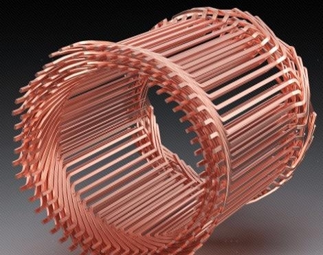 rectangular wire for motor