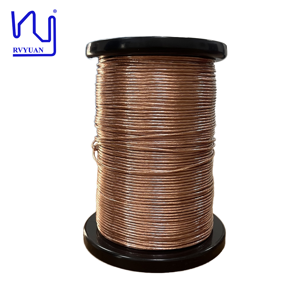 PET Insulation 0.2mmx80 Mylar Litz Wire For Transformer
